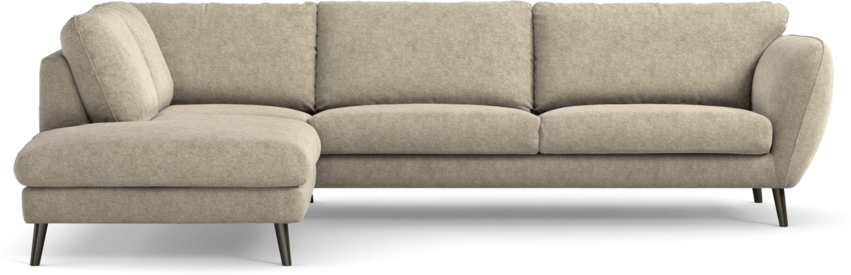 Madison - 3-sits soffa med divan vänster - Beige
