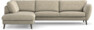 Madison - 3-sits soffa med divan vänster - Beige