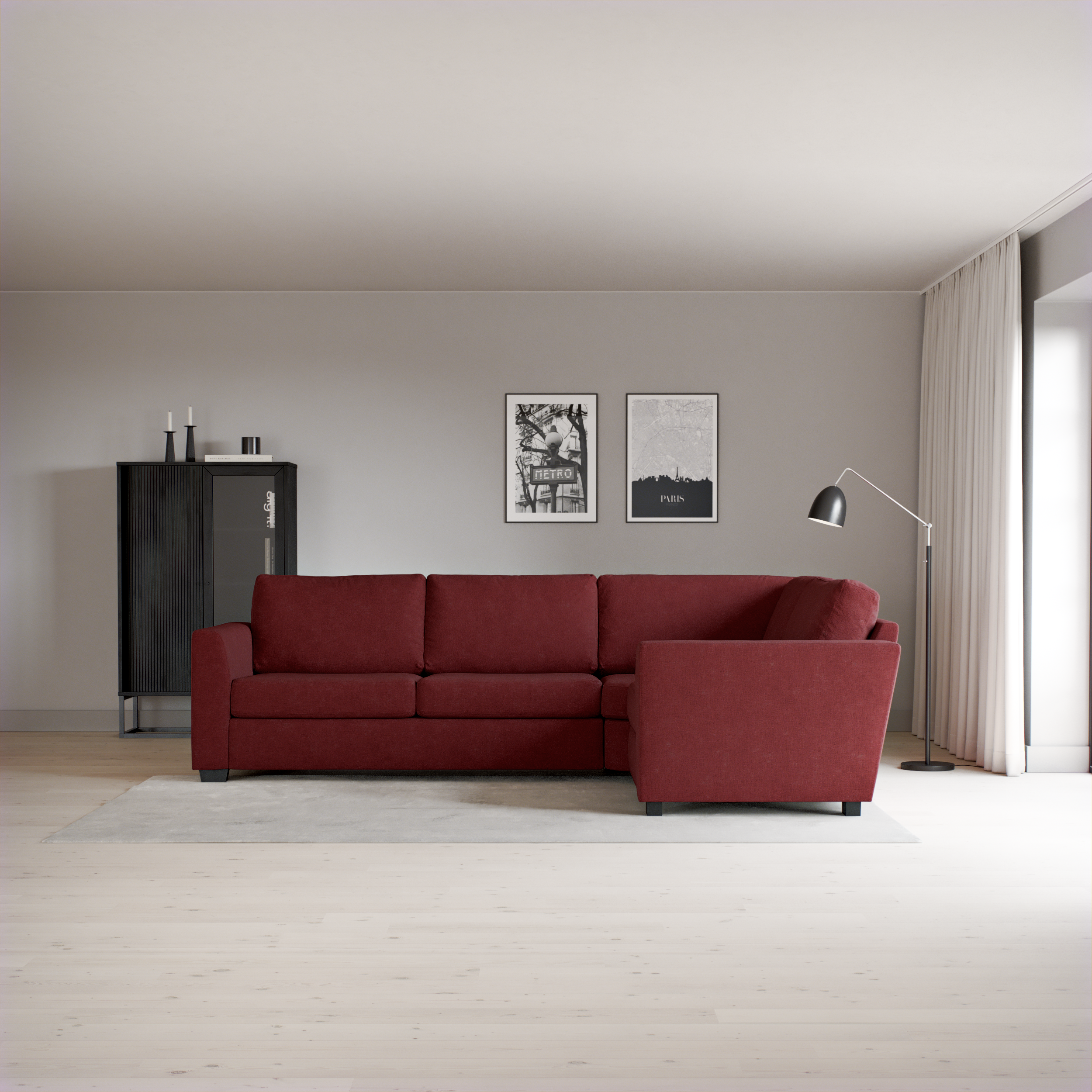 Friday - Hörnsoffa, 2,5+1,5-sits - inspiration