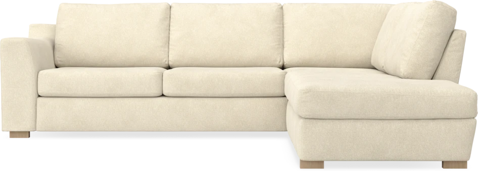 Friday - 2,5-sits soffa med divan höger - Beige