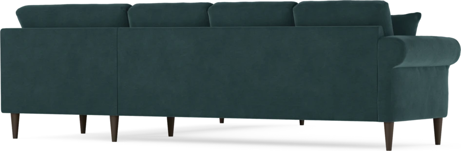Eden - Hörnsoffa, 3+3-sits - Blå