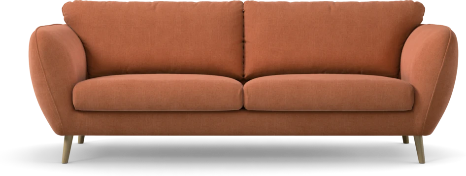 Madison Klädsel - Klädsel till 3-sits soffa - Orange