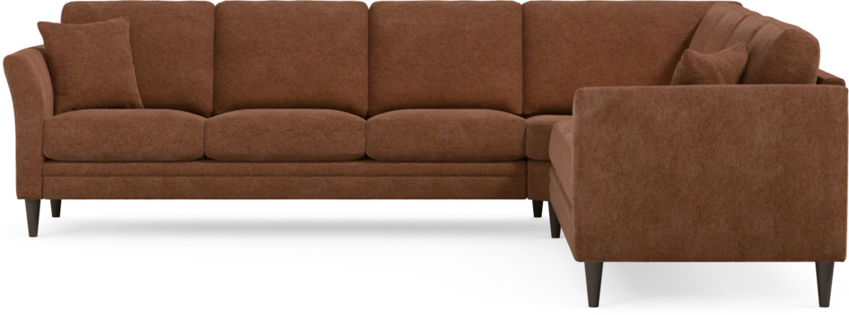 Eden - Hörnsoffa, 3+3-sits - Orange