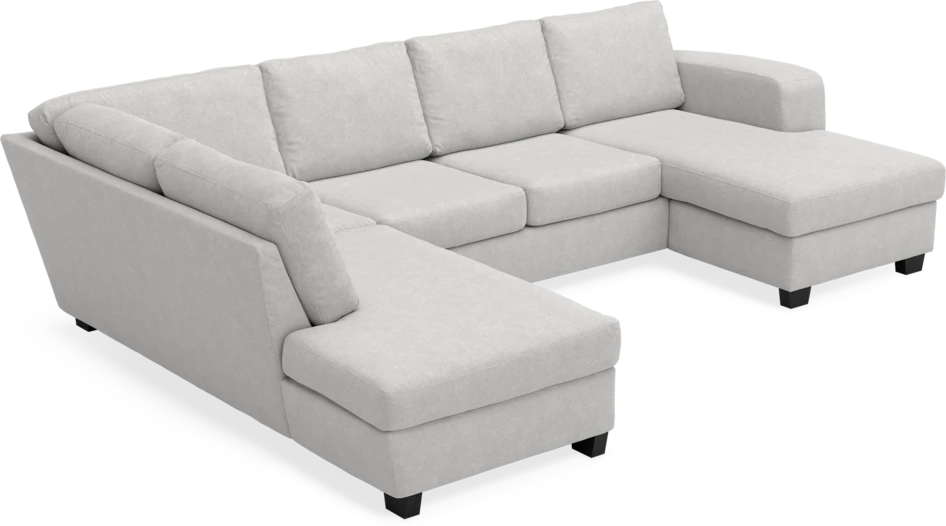 Friday - 3-sits soffa med divan vänster och schäslong höger - Grå