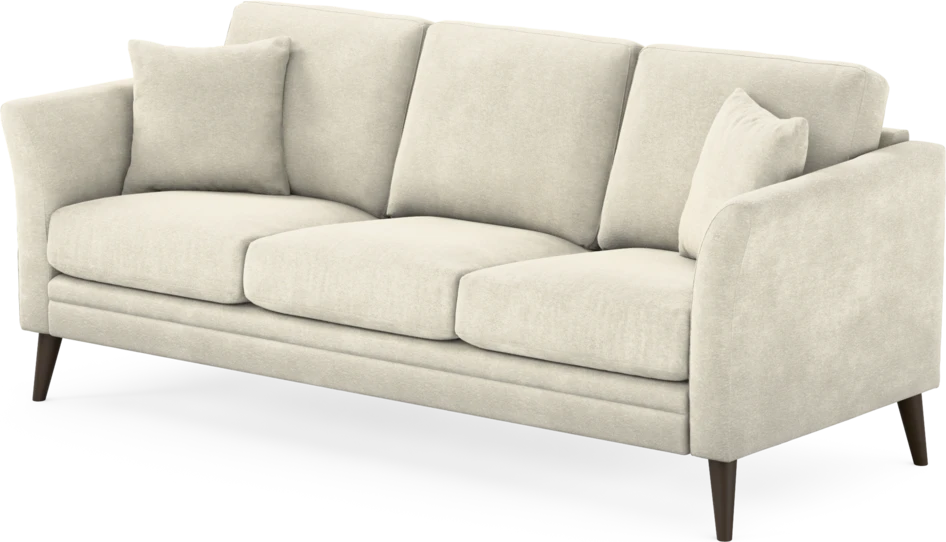 Eden - 3-sits soffa - Vit