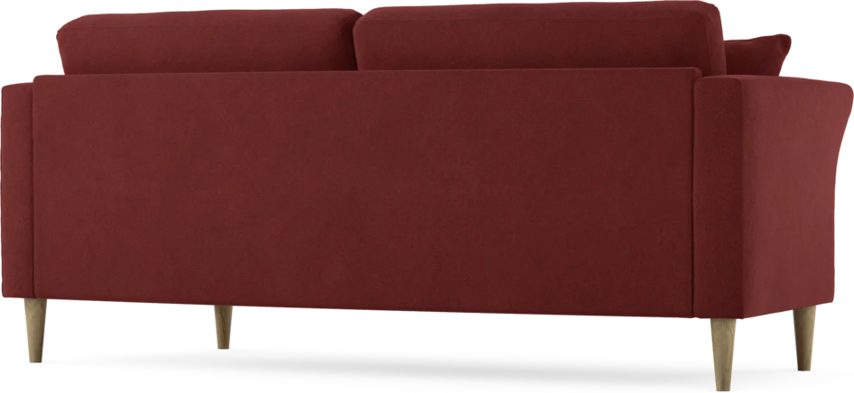 Eden - 2,5-sits soffa svängd - Röd