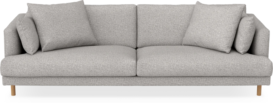 Harper - 4-sits soffa - Vit