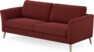 Bridge - 3-sits soffa - Röd