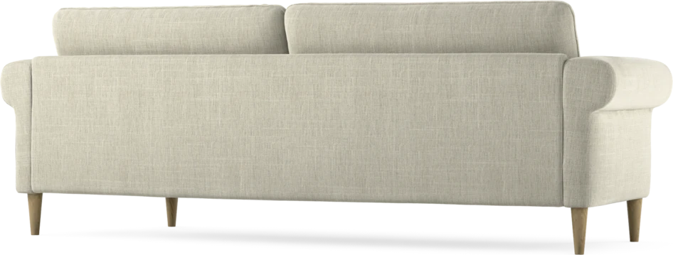 Bridge - 3-sits soffa svängd - Beige