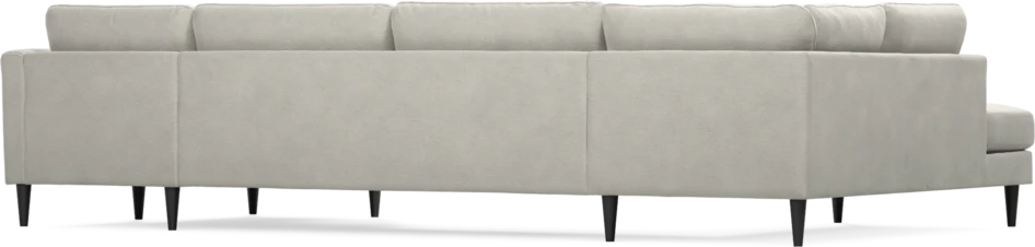Bridge - 3-sits soffa med divan vänster och schäslong höger - Grå