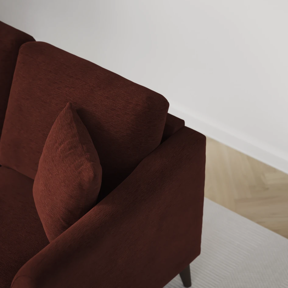 Eden - 2-sits soffa - Orange