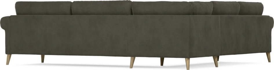 Bridge - Hörnsoffa, 2+3-sits - Grå