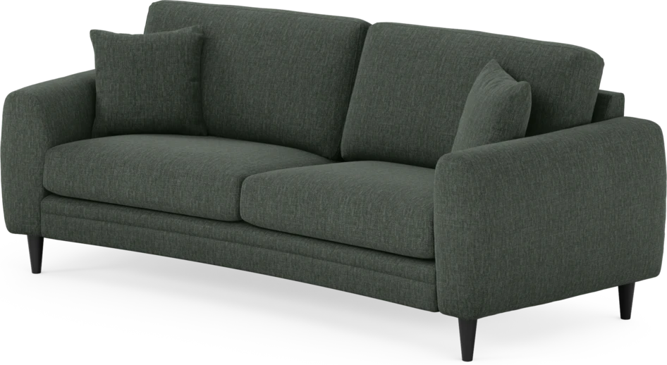 Eden - 2,5-sits soffa svängd - Grön