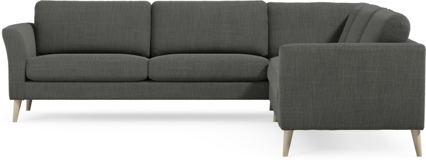 Bridge - Hörnsoffa, 3+3-sits - Grå