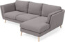 Madison - 2-sits soffa med schäslong höger - Grå