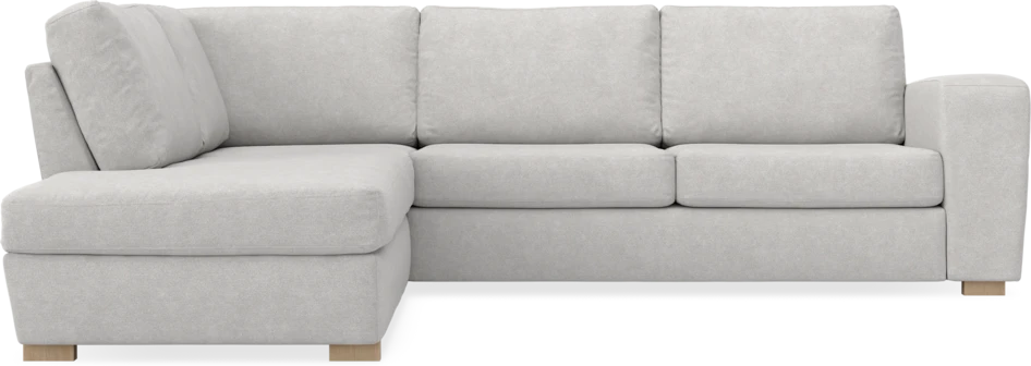 Friday - 2,5-sits soffa med divan vänster - Grå