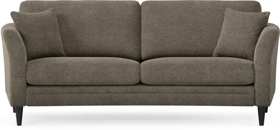 Eden - 2,5-sits soffa svängd - Brun