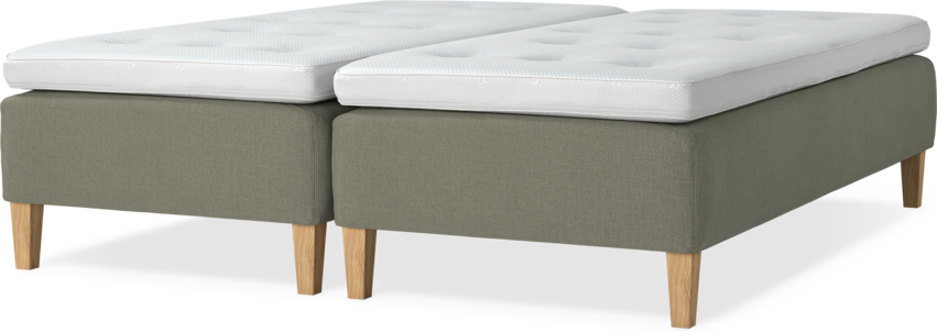 Delux Sense - Ramsäng, dubbelsäng med bäddmadrass