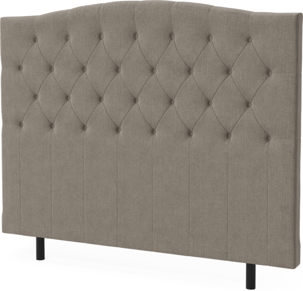 Asperö välvd - sänggavel, 90-180 cm - Brun