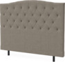 Asperö välvd - sänggavel, 90-180 cm - Brun