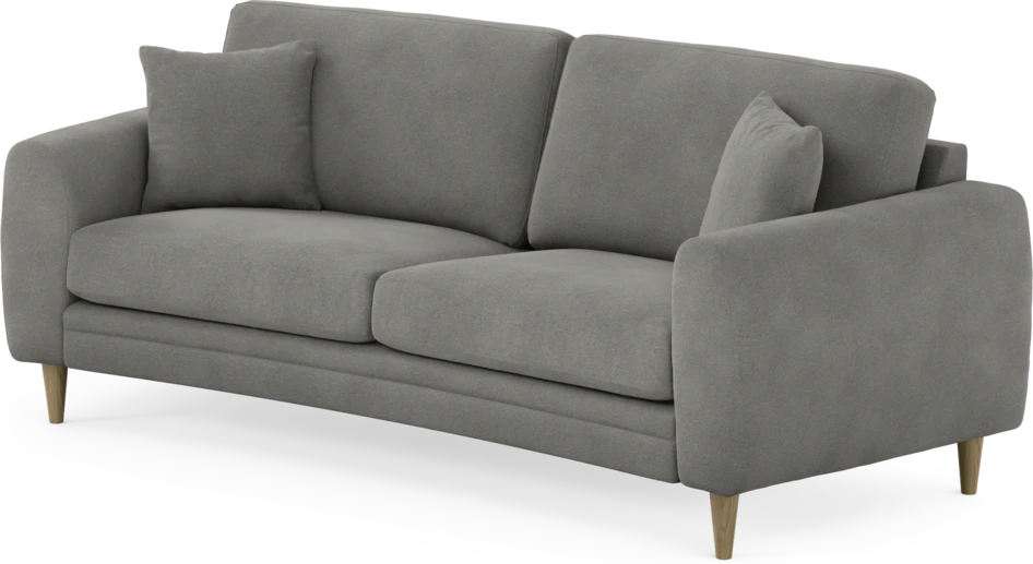 Eden - 2,5-sits soffa svängd - Grå