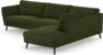 Madison Lux - 3-sits soffa med divan höger - Grön