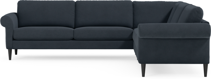 Bridge - Hörnsoffa, 3+3-sits - Blå