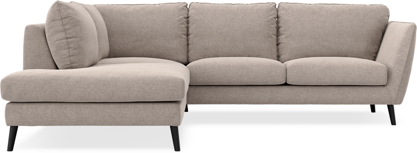 Madison - 2-sits soffa med divan vänster - Beige