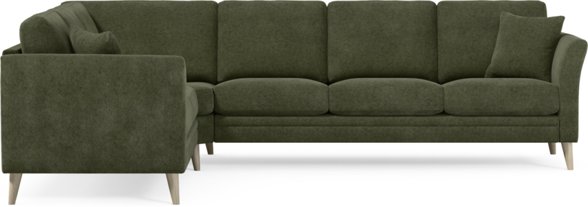 Eden - Hörnsoffa, 2+3-sits - Grön