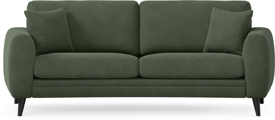 Eden - 2,5-sits soffa svängd - Grön