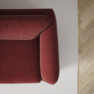 Madison Lux - 3-sits soffa med divan höger - Rosa