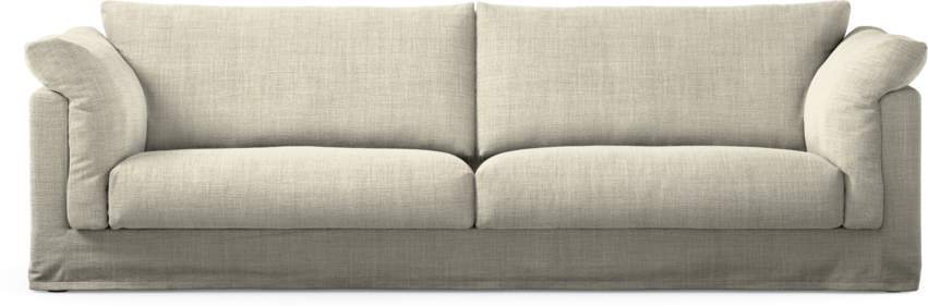 Cherrie - 4-sits soffa med kappa - Beige