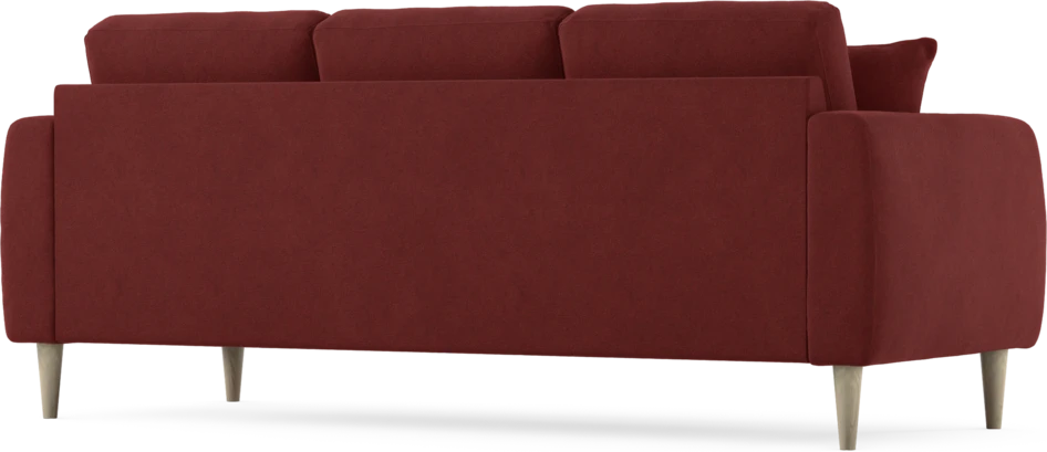Eden - 3-sits soffa - Röd