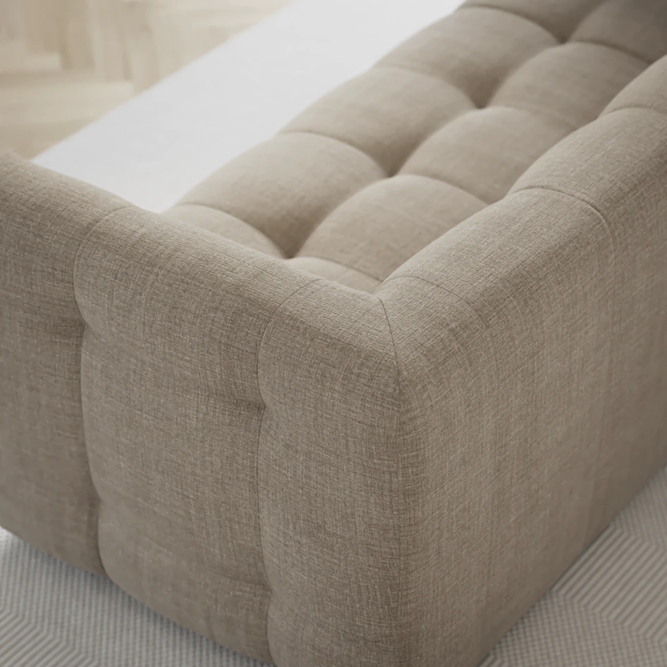 Bella - 3-sits soffa med divan vänster - Beige