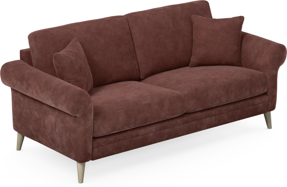 Eden - 2,5-sits soffa - Röd