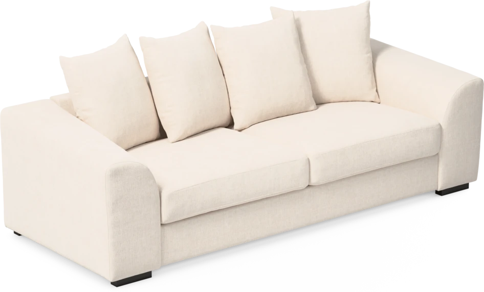 Town - 3-sits soffa - Vit