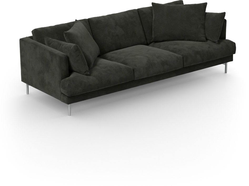 Harper - 4-sits soffa - Svart