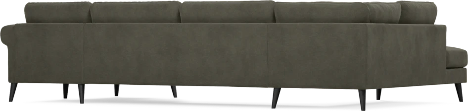 Bridge - 3-sits soffa med divan vänster och schäslong höger - Grå