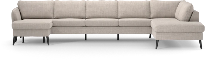 County, 4-sits soffa med schäslong vänster och divan höger