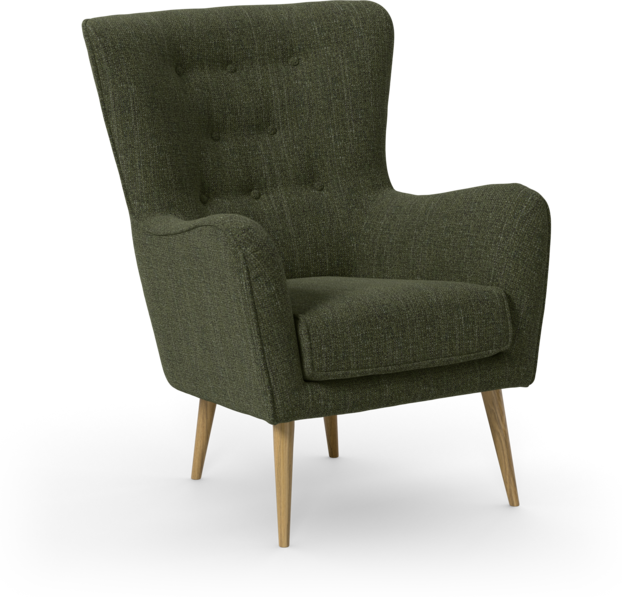 Cordelia - Fåtölj - Grön