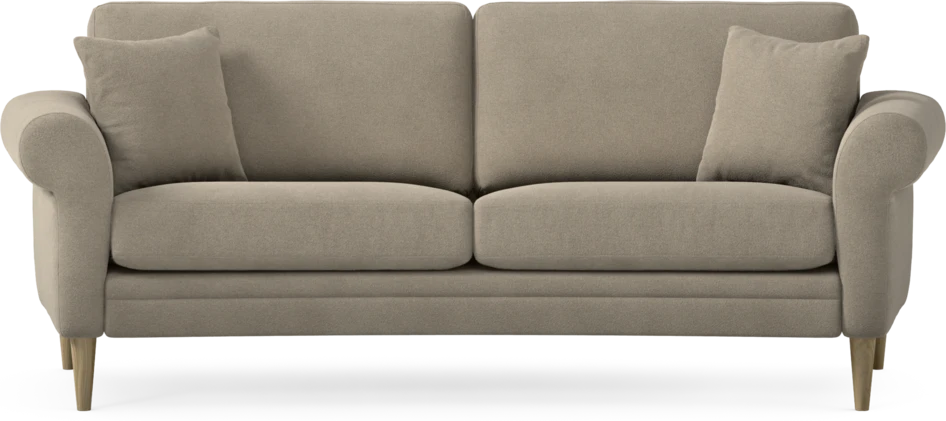 Eden - 2,5-sits soffa svängd - Beige