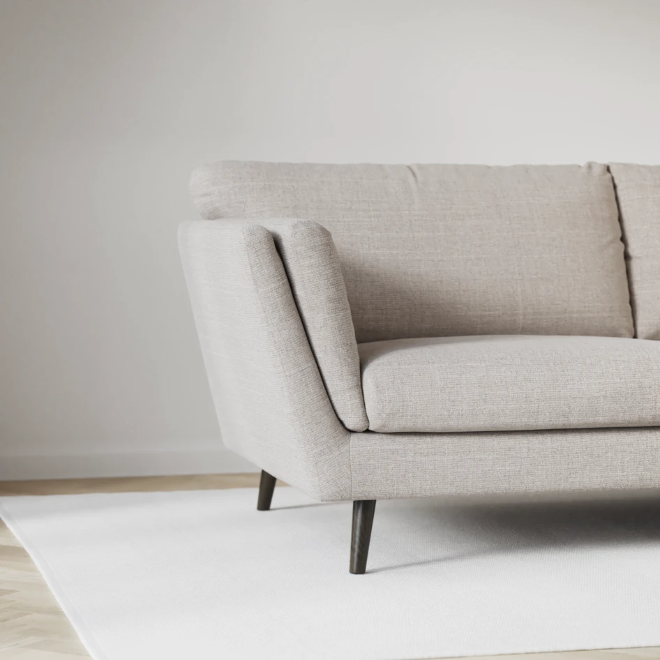 Madison - 2-sits soffa med divan vänster och schäslong höger - Beige