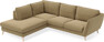 Madison - 2-sits soffa med divan vänster - Brun