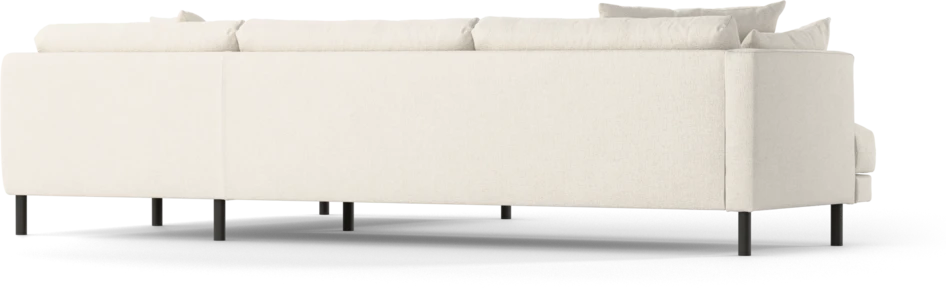 Harper - 3-sits soffa med divan höger - Vit