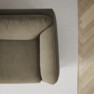 Madison Lux - 2-sits soffa med schäslong vänster - Brun