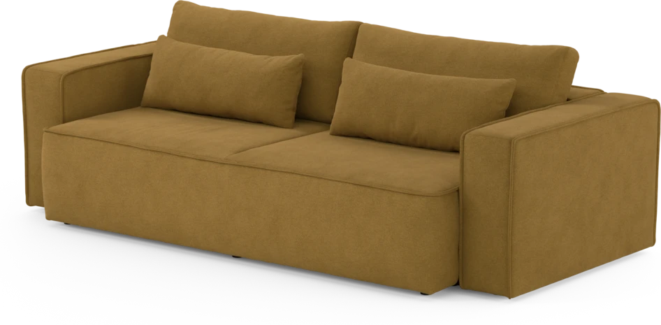 Ide - Bäddsoffa 3-sits - Gul
