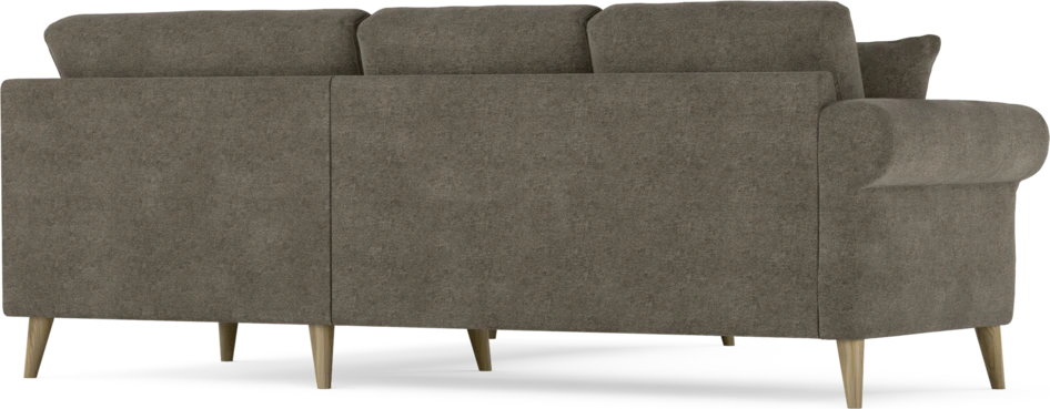 Eden - Hörnsoffa, 2+2-sits - Brun