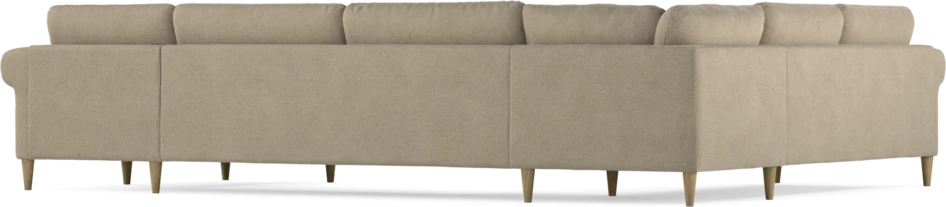 Bridge - Hörnsoffa, 2+3-sits med schäslong höger - Beige