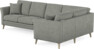 Eden - Hörnsoffa, 3+1-sits - Grå