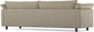 Cherrie - 4-sits soffa, hel dyna, fast klädsel - Beige